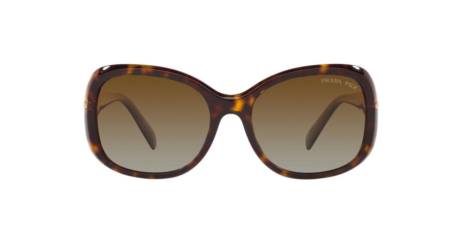 Shop Prada Cat-eye Frame Sunglasses In 2au6e1