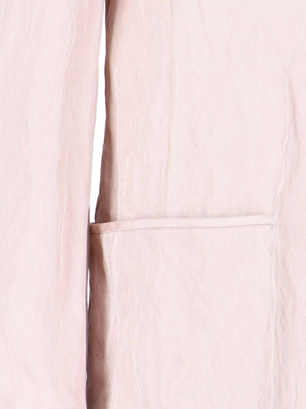 Shop Giorgio Armani Light Coat In Pink