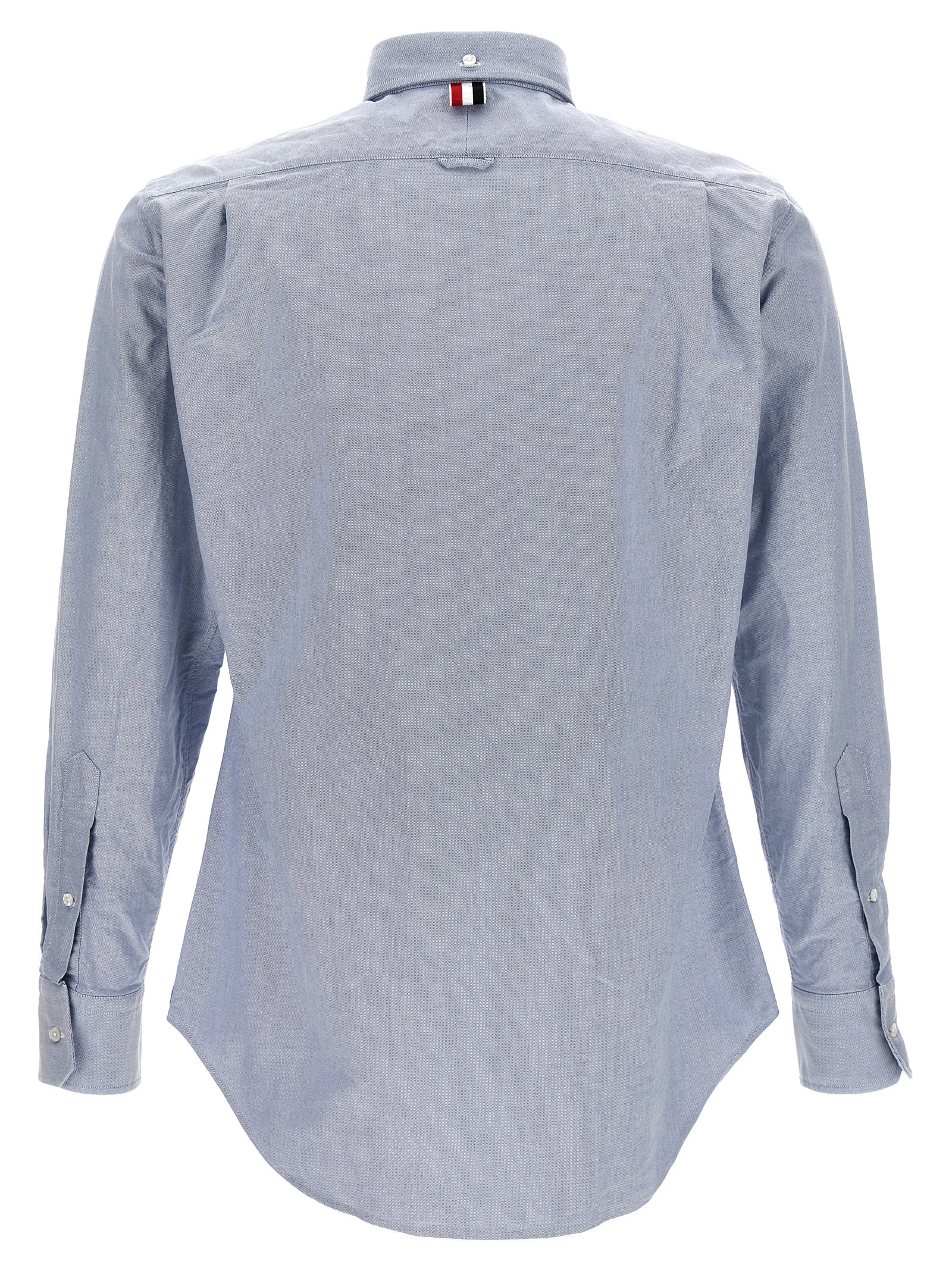Shop Thom Browne Classic Shirt In Azzurro