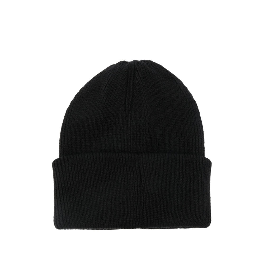 Y-3 Classic Beanie With A Stitched Label At The Front In Black