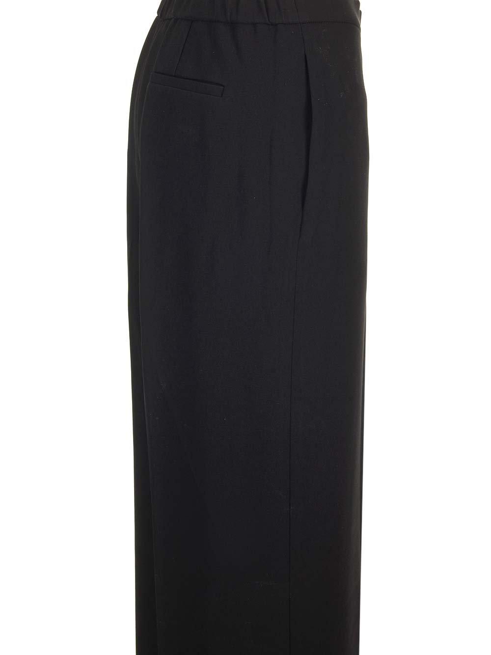 Shop Theory Mid-rise Tailored Trousers In Black