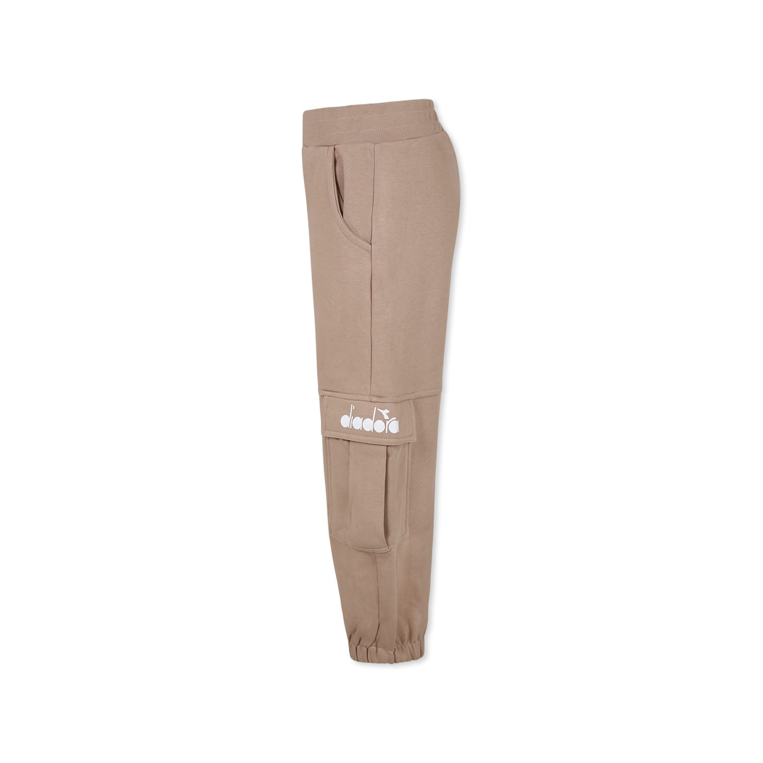 DIADORA BEIGE TROUSERS FOR GIRL WITH LOGO