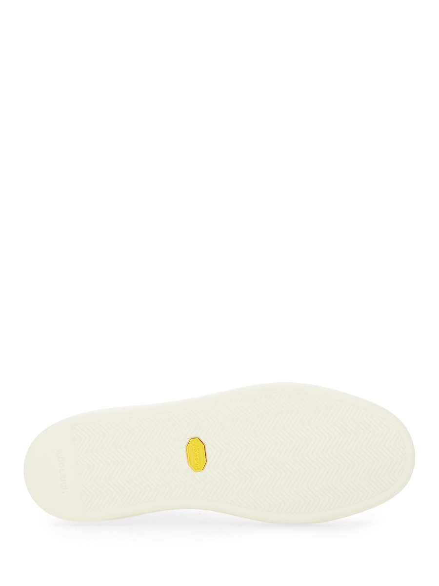 Woolrich Arrow Leather Sneakers In White