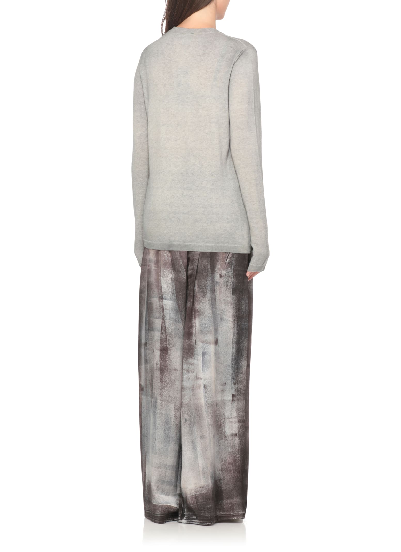 Avant Toi Cashmere And Wool Sweater In Gray