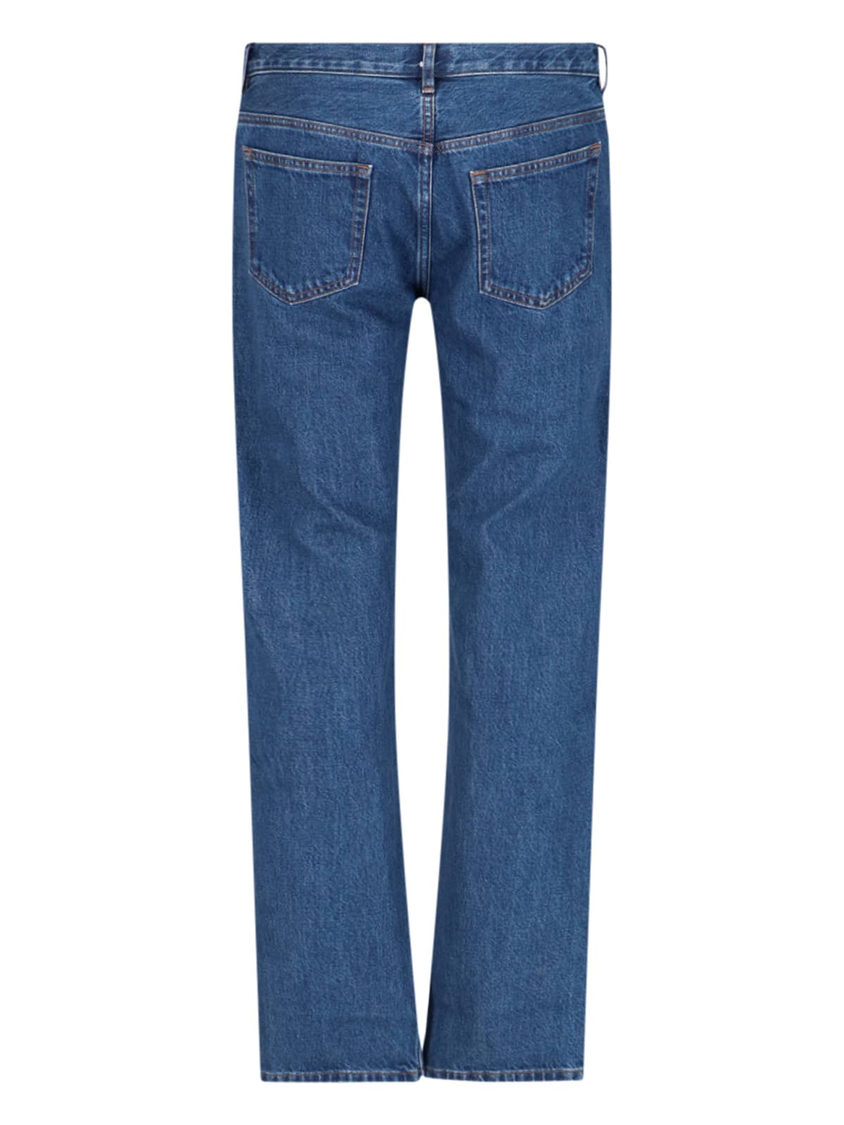 Apc Blue Petit New Standard Jeans In Blue