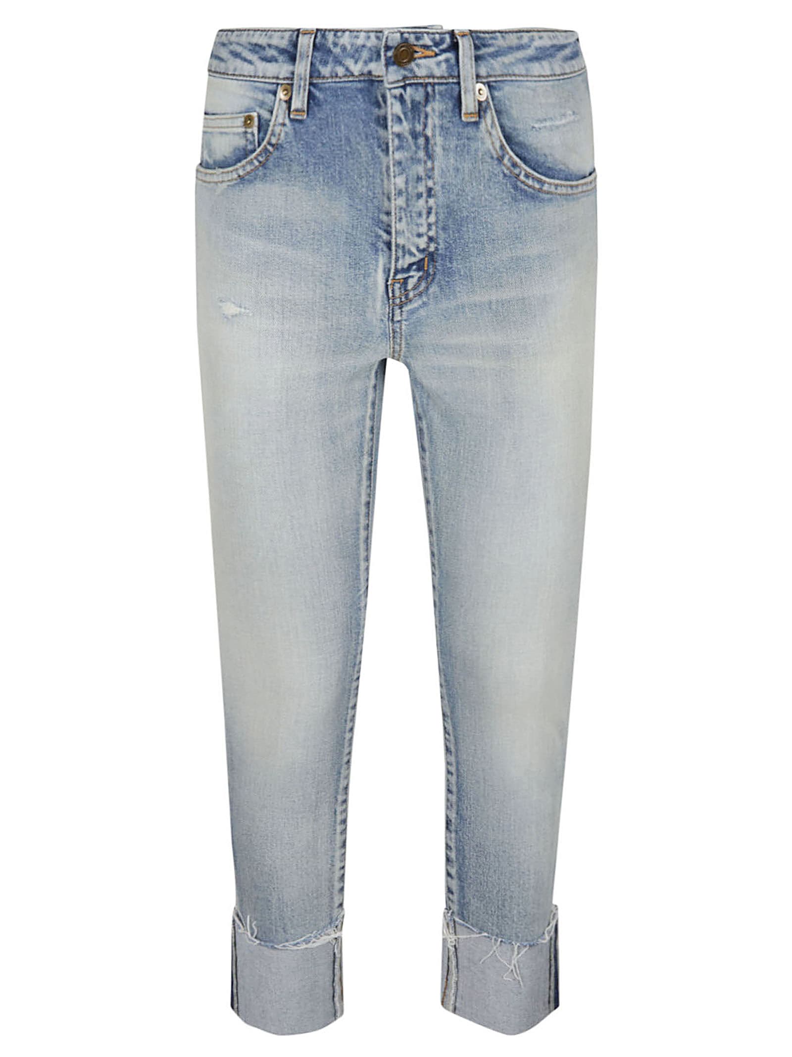 Saint Laurent Skinny Medium Waist Jeans