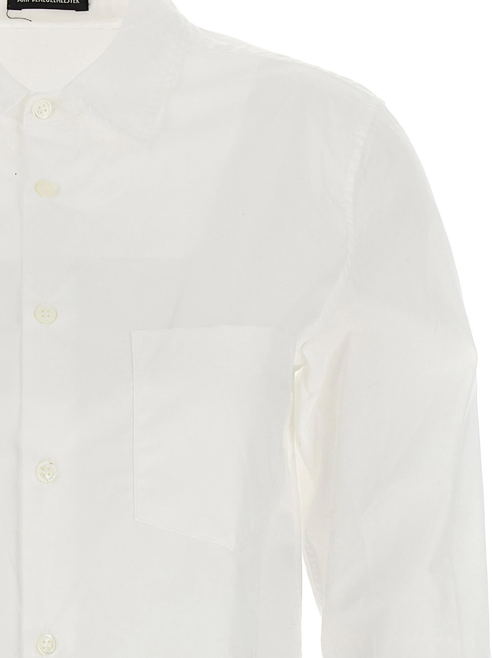 Shop Ann Demeulemeester Betty Shirt In White