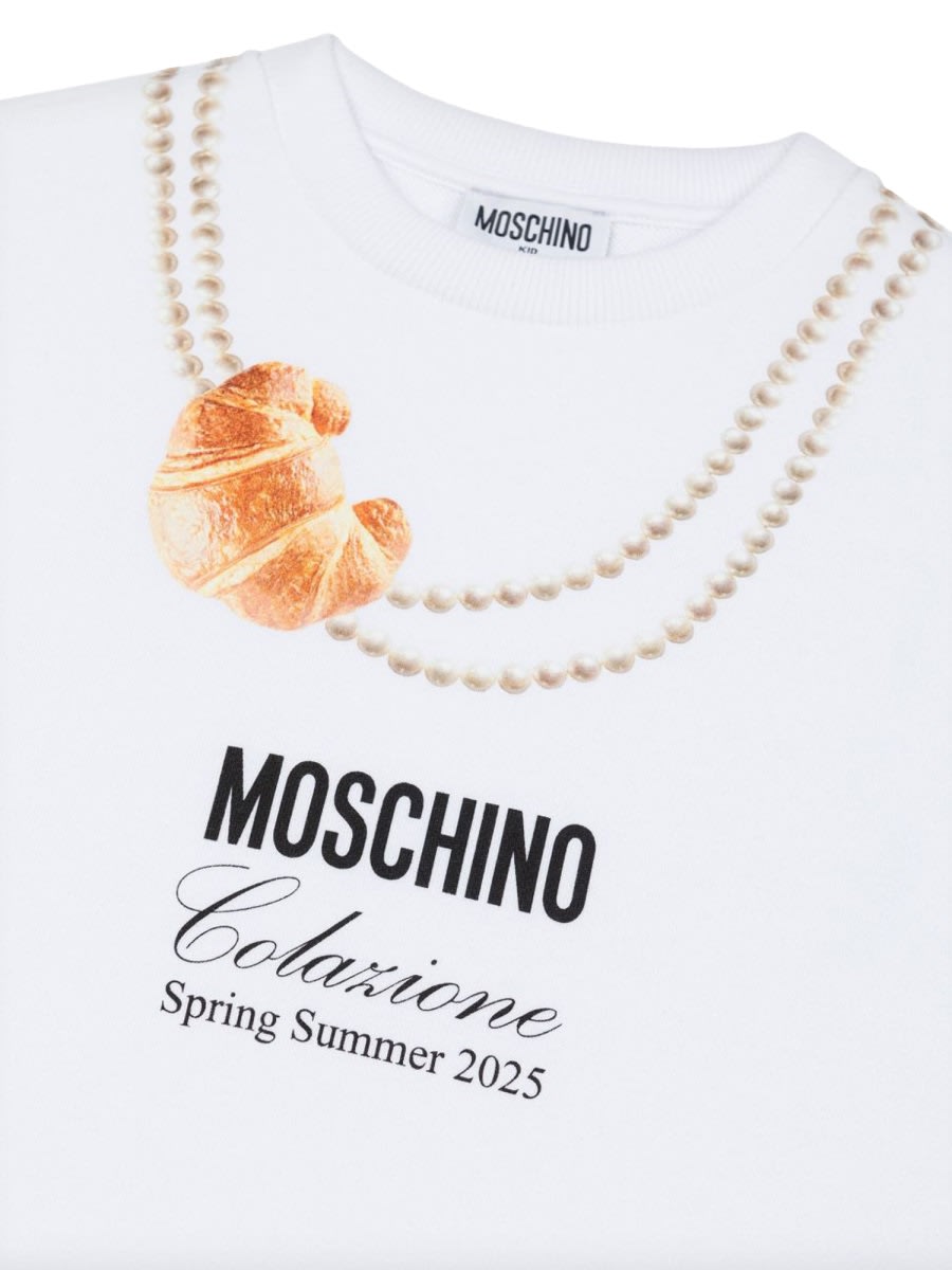 Moschino Pullover  Kinder Farbe Weiss In White