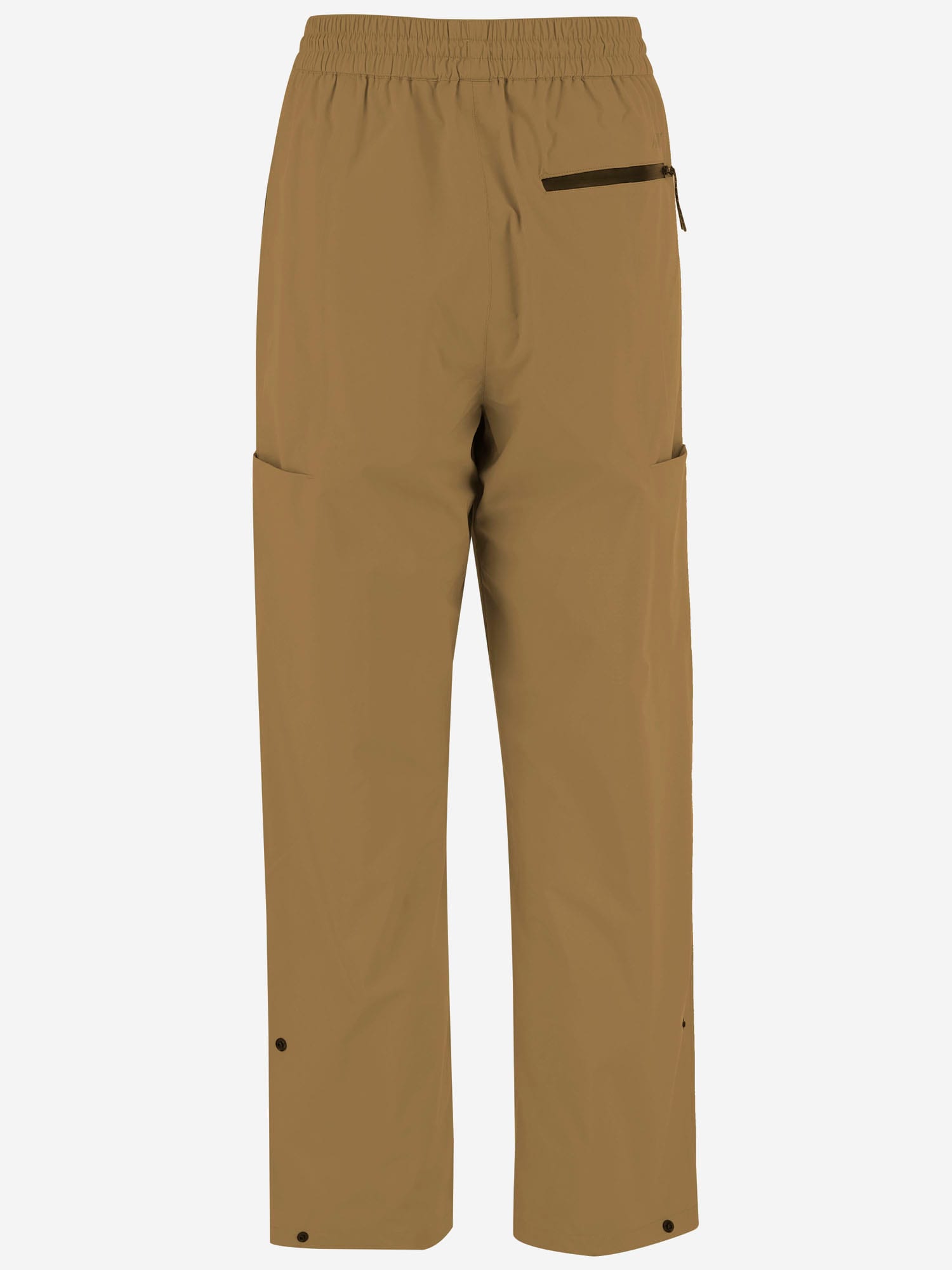 Autry Nylon Jogging Pants With Drawstring In Brown