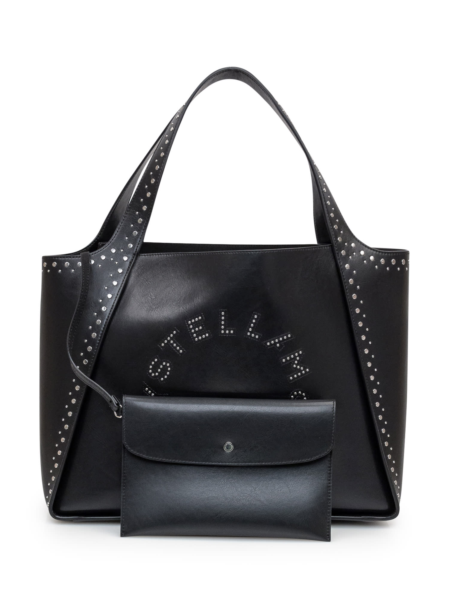 Shop Stella Mccartney Alter Mat Tote Bag In Black