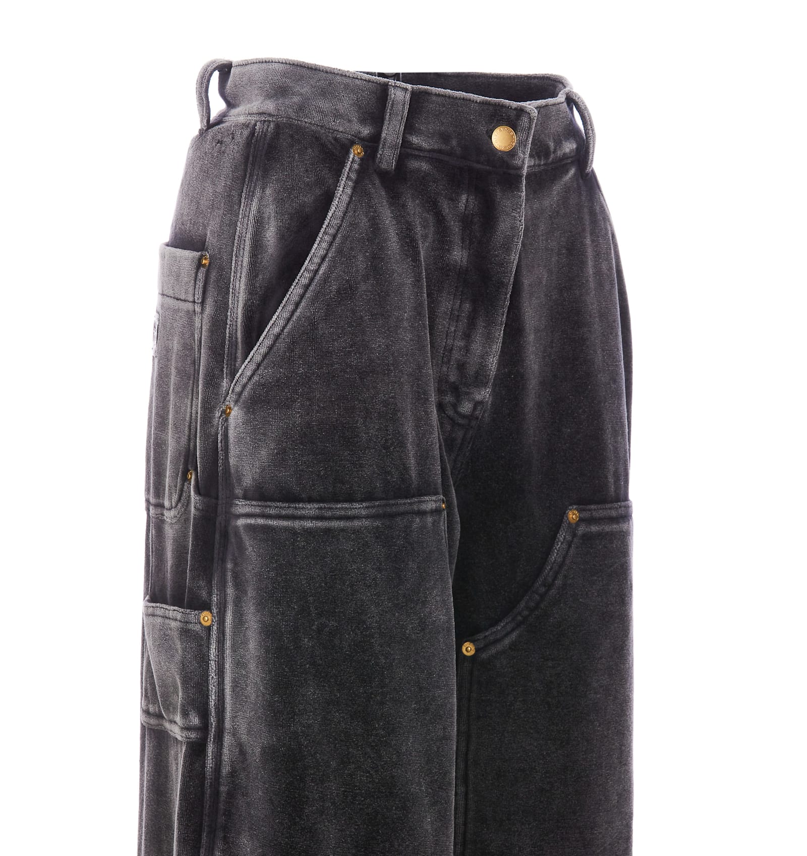 Shop Alexander Wang Workwear Pants In Black