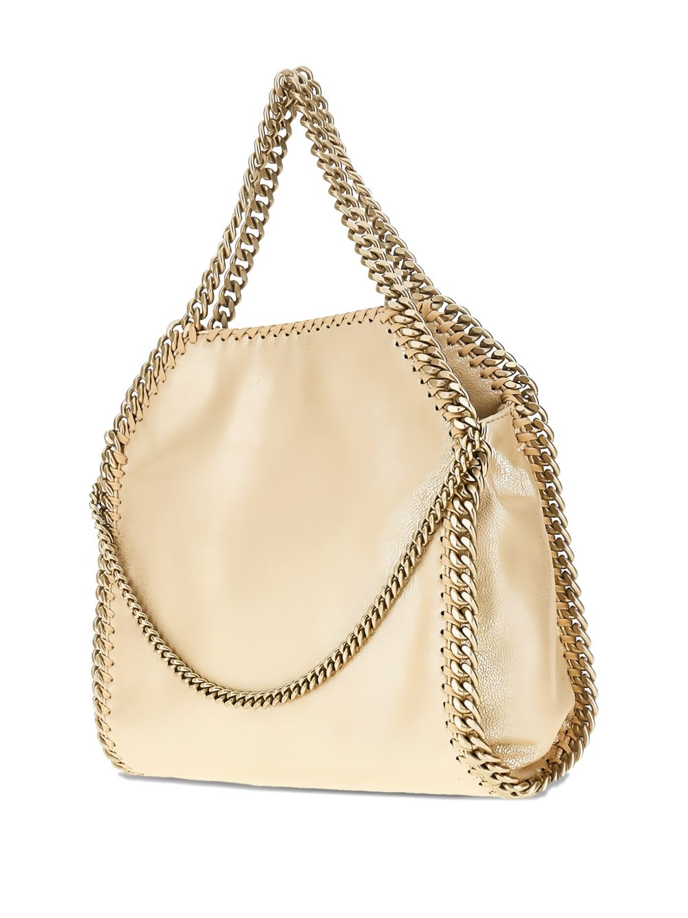 Stella Mccartney Falabella Mini Tote In Gold