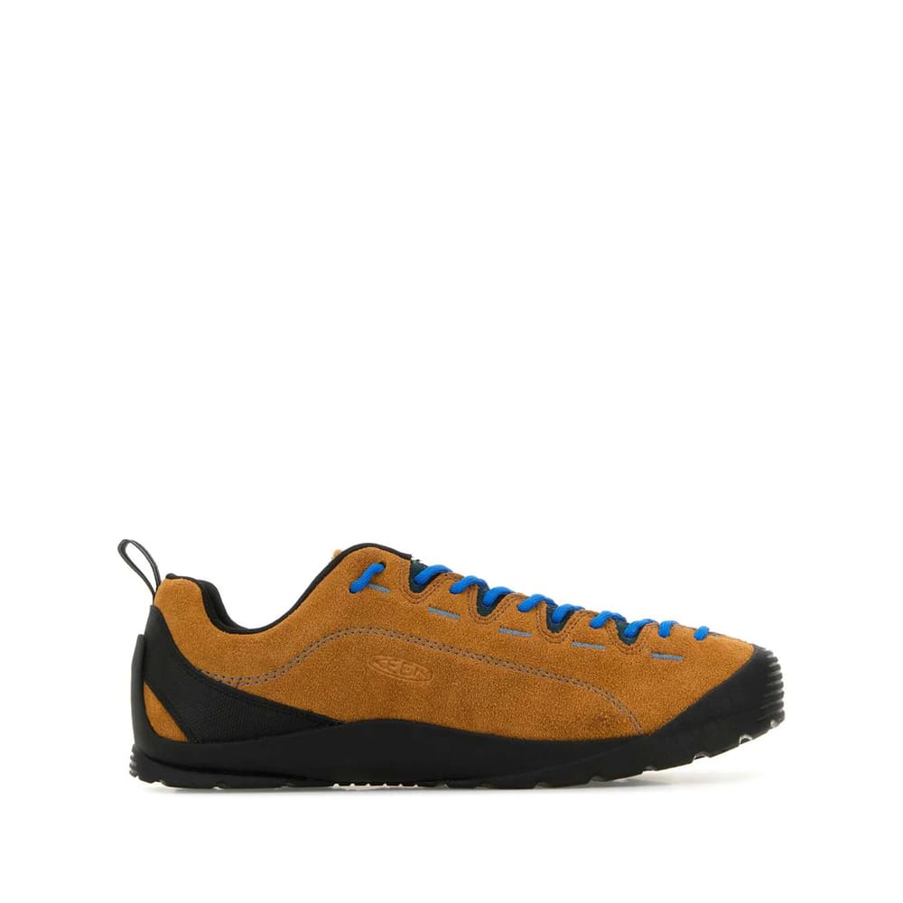 Keen Two-tone Suede And Rubber Jasper Sneakers In Brown