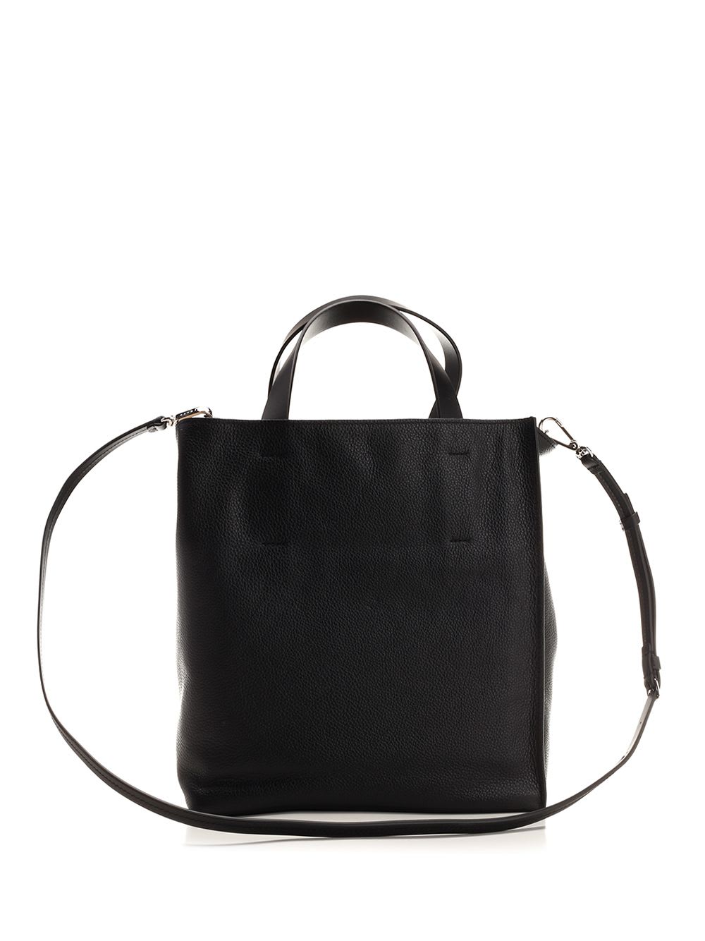 Shop Marni Museo Soft Small Tote In Black