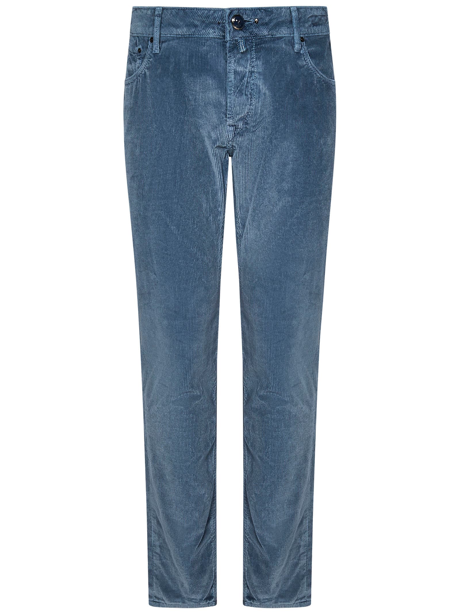 Hand Picked Handpicked Orvieto Trousers In Blue