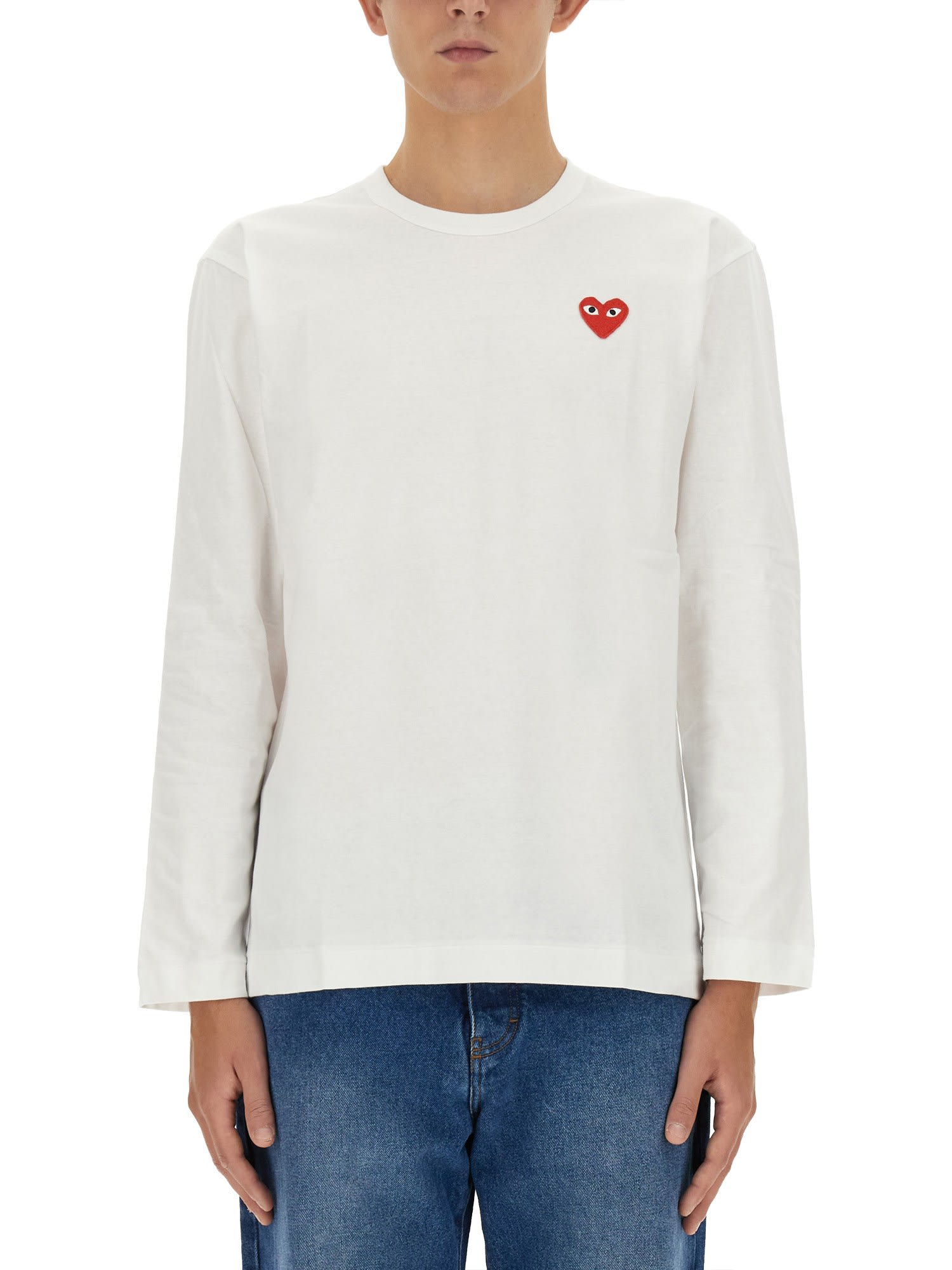 Comme des Garçons T-shirt With Logo Embroidery