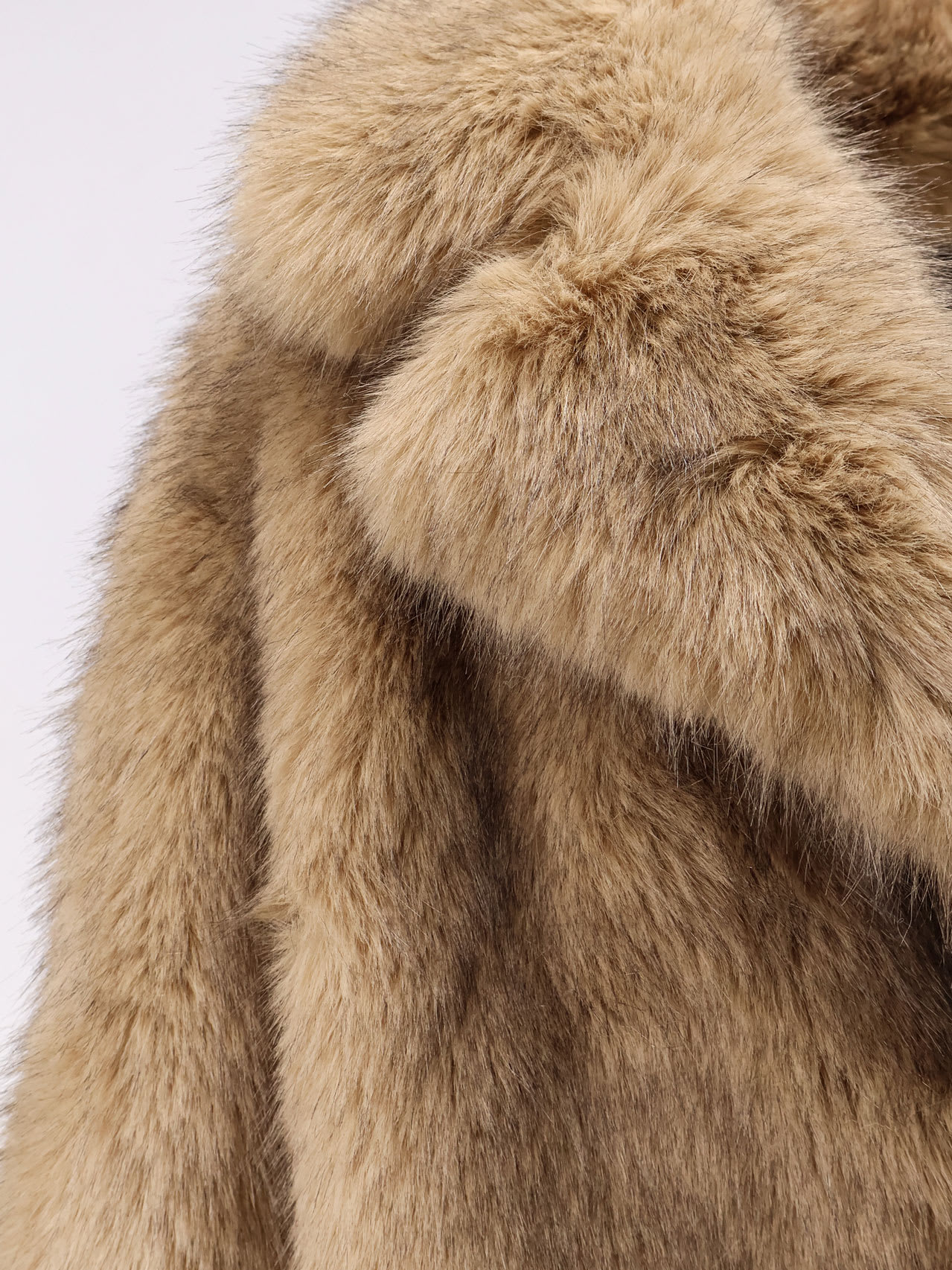 Stand Studio Valentina Faux Leather Coat In Brown