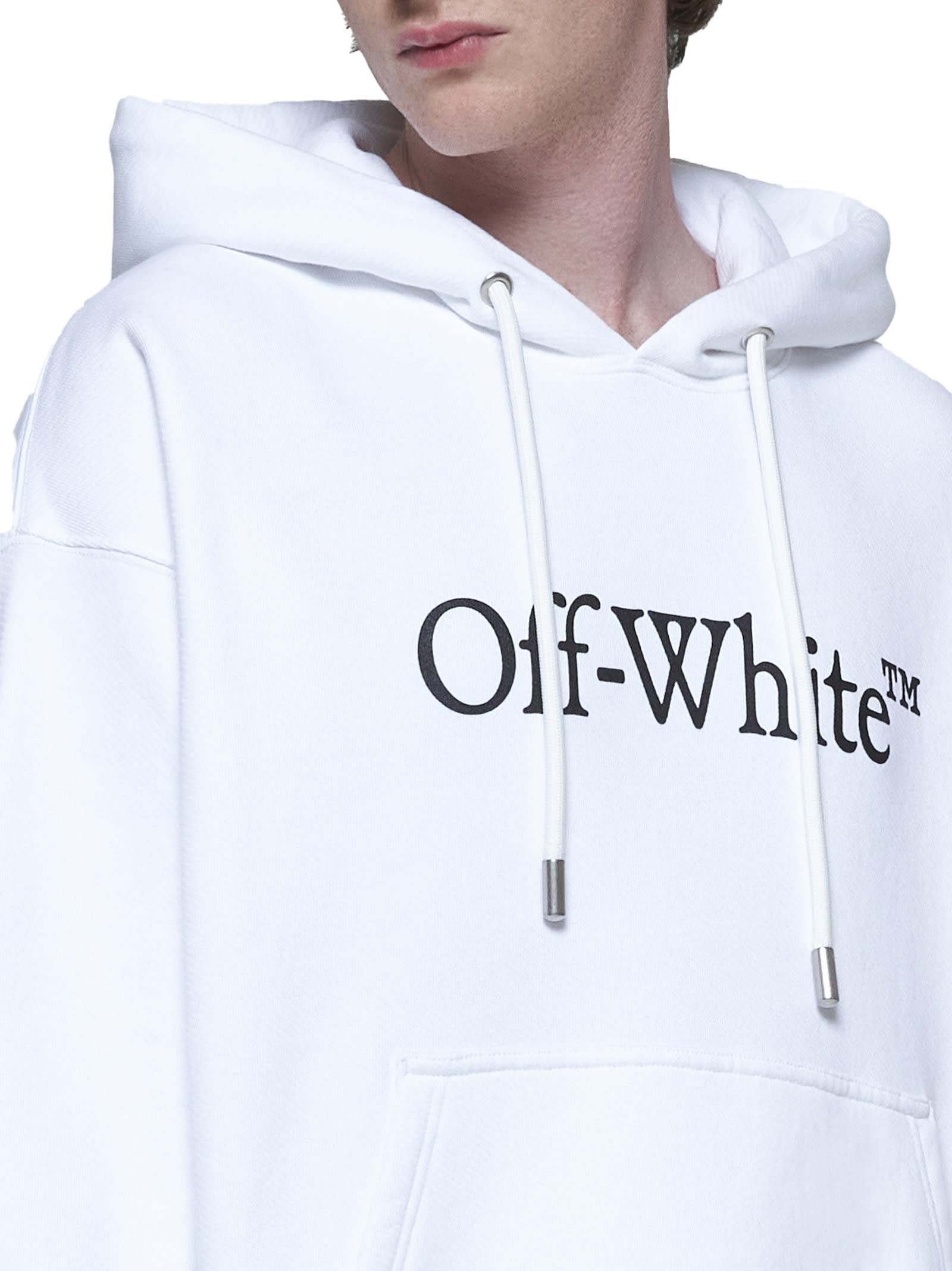 Shop Off-white Sweater In Bianco