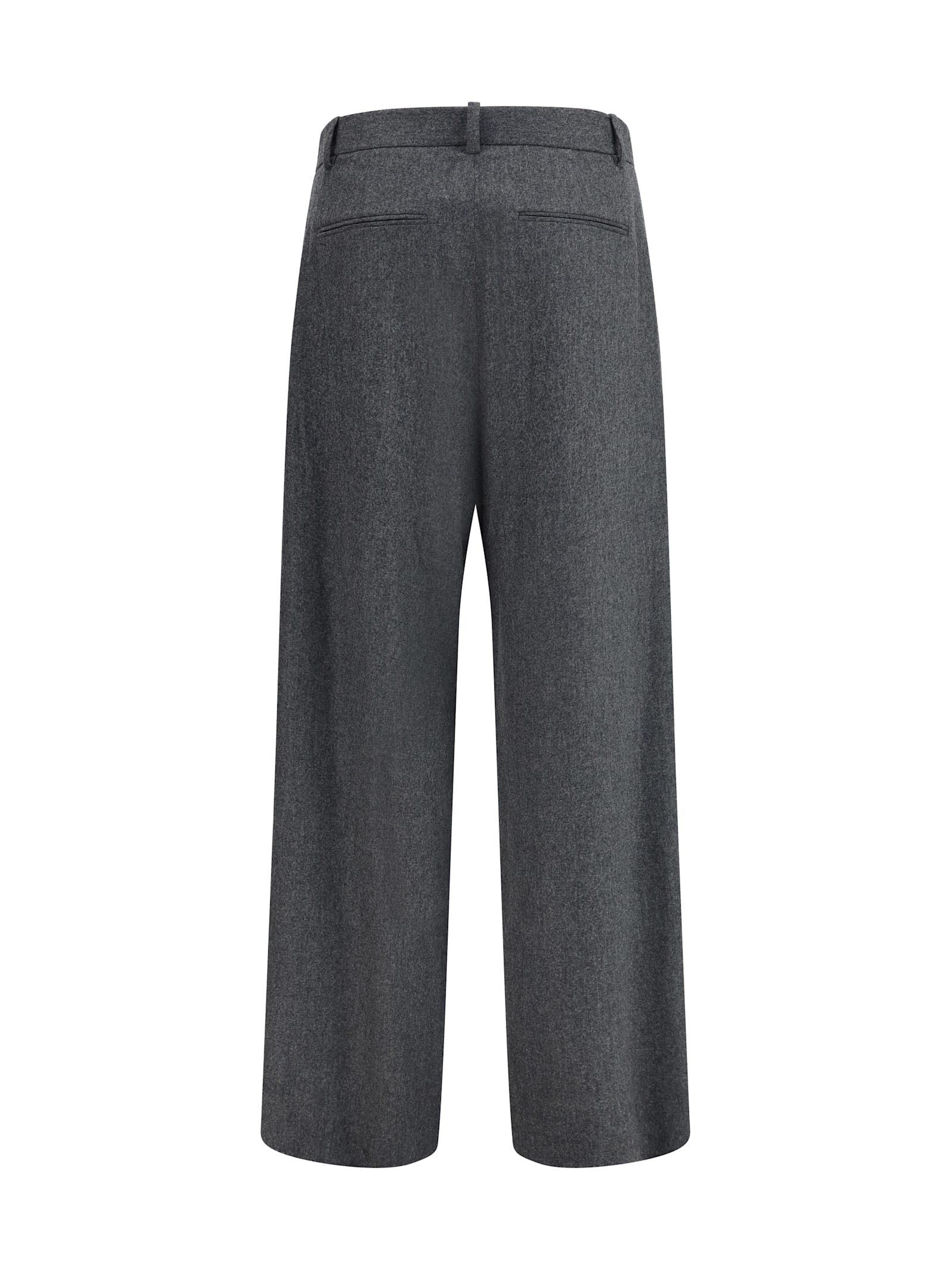 Khaite August Trousers In Gray