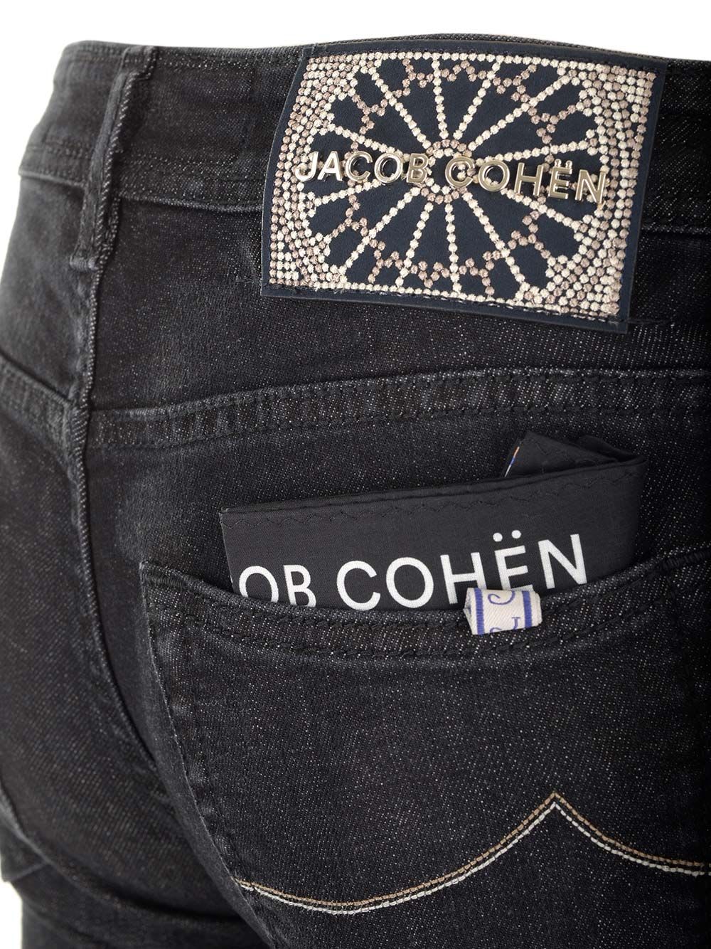 Shop Jacob Cohen Bard Grand Tour Paris Jeans In Black