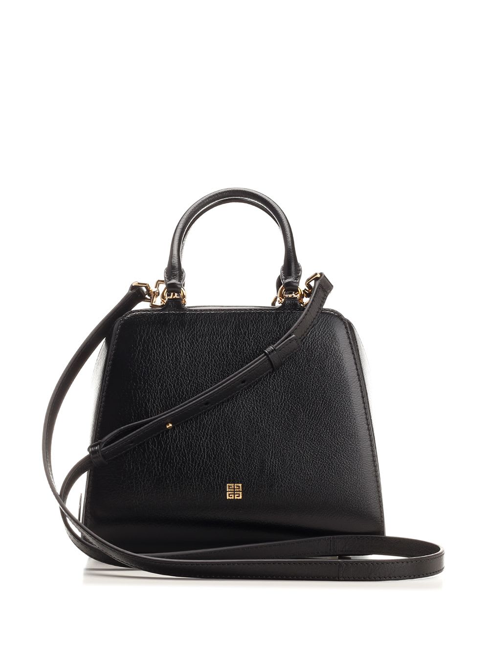 Shop Givenchy Antigona Cube Mini Handbag In Black