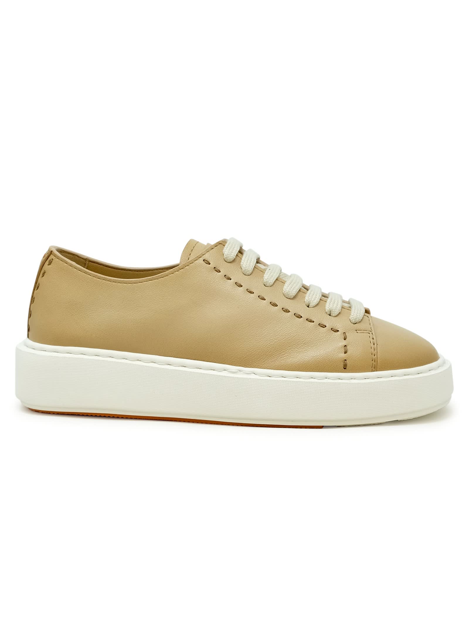 Brown Leather Sneaker