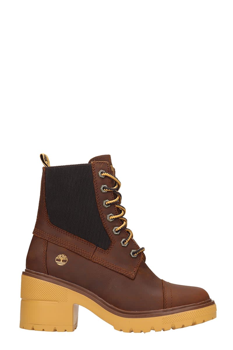 timberland high heel ankle boots