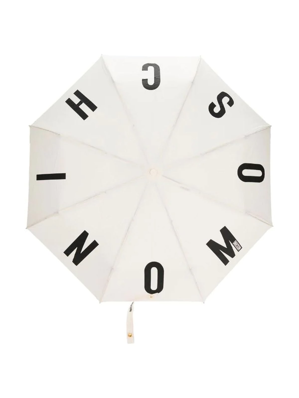 Shop Moschino M Logo Mini Aoc Umbrella In I Cream