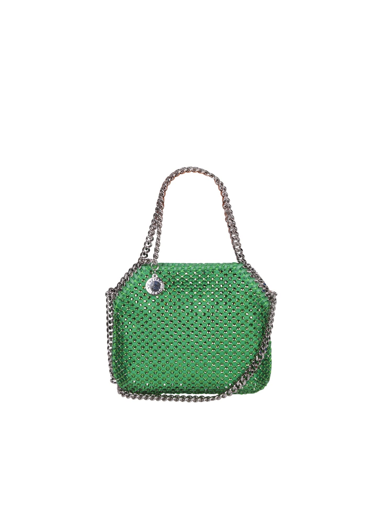 Stella Mccartney Falabella Tote Mini Green Bag
