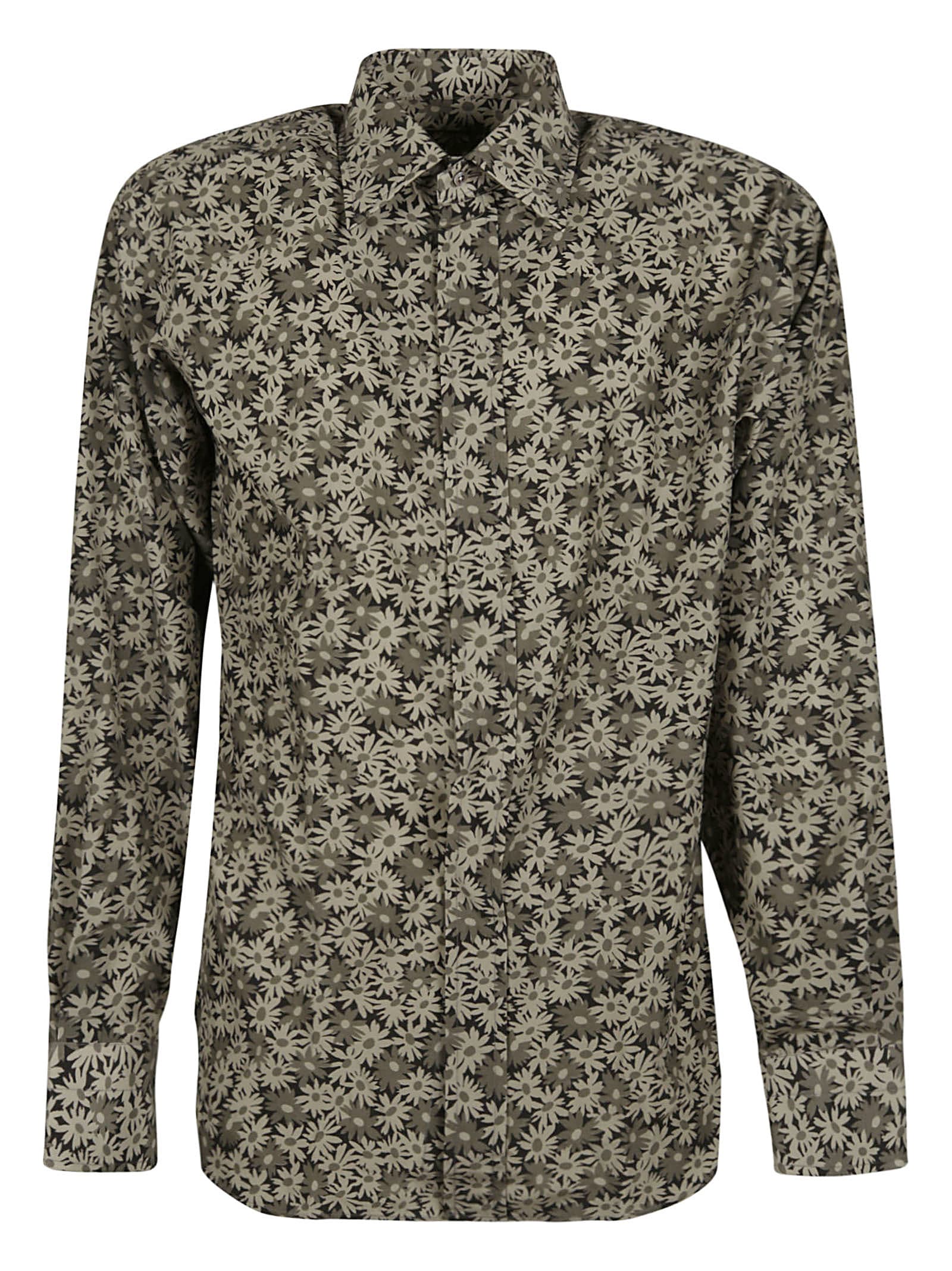 Tom Ford All-over Floral Print Shirt