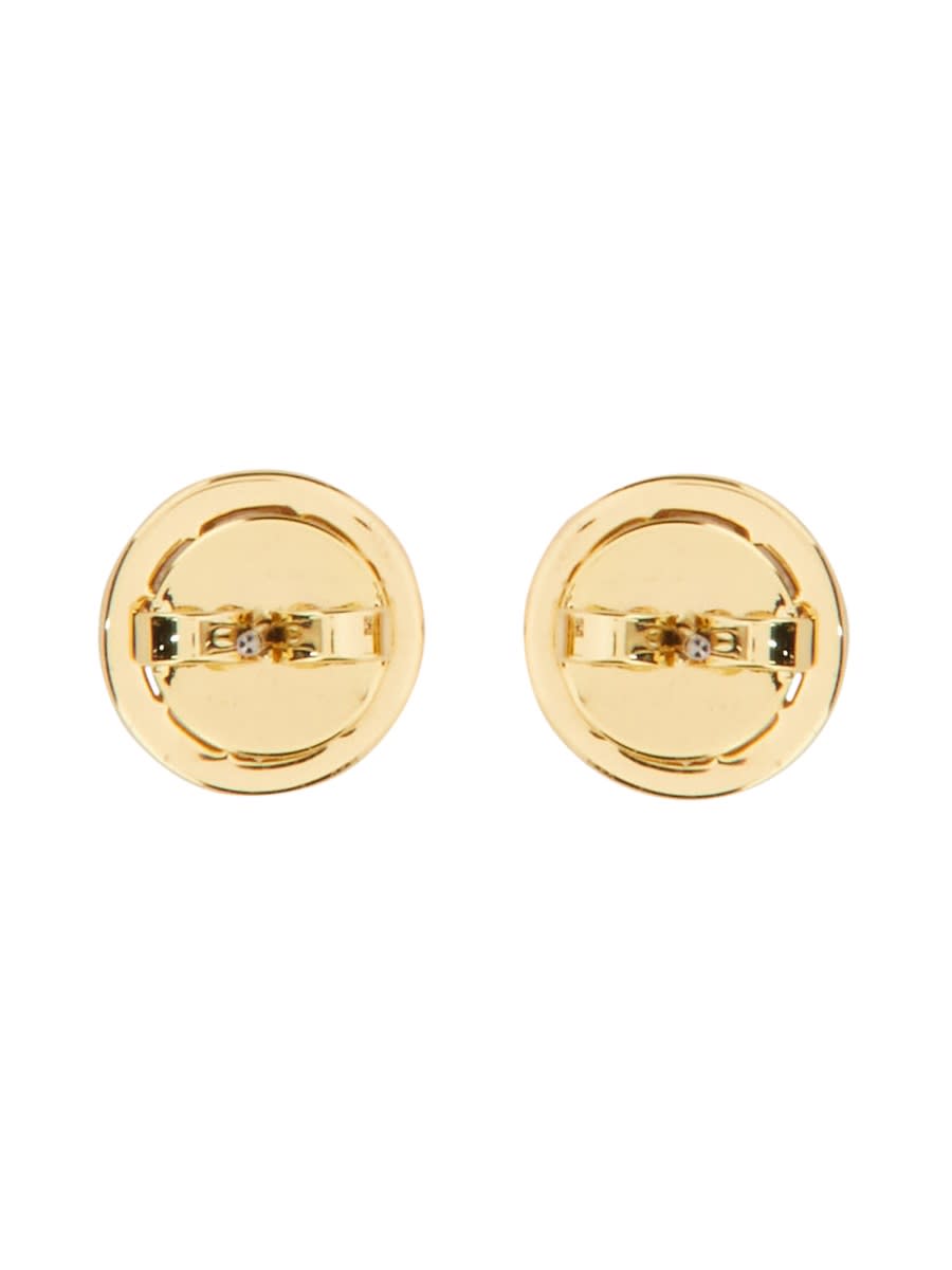 Shop Tory Burch Miller Earrings In Gold