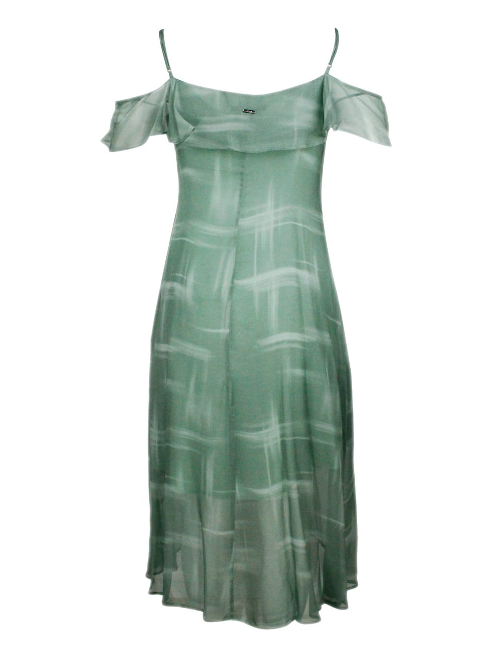 Armani Exchange Vestido Midi - Verde In Green