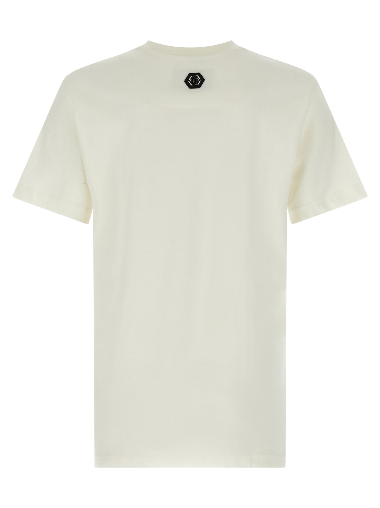 Philipp Plein T-shirt With Logo Print In White