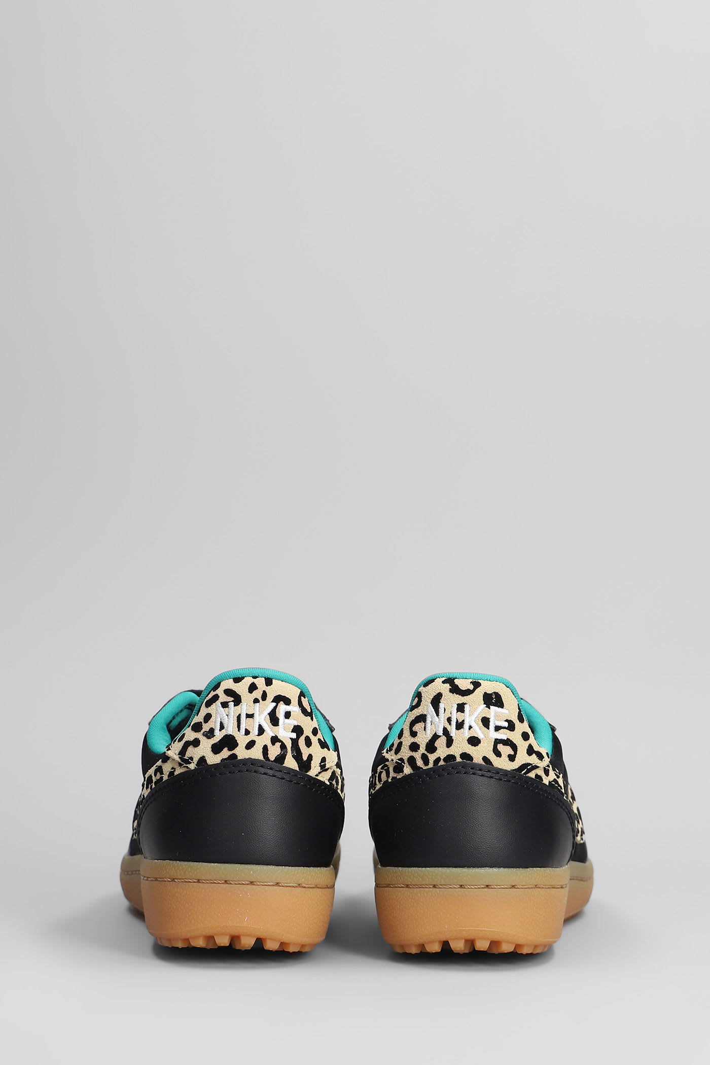 Nike Field General Se Sneakers In Black Leather And Fabric In Black