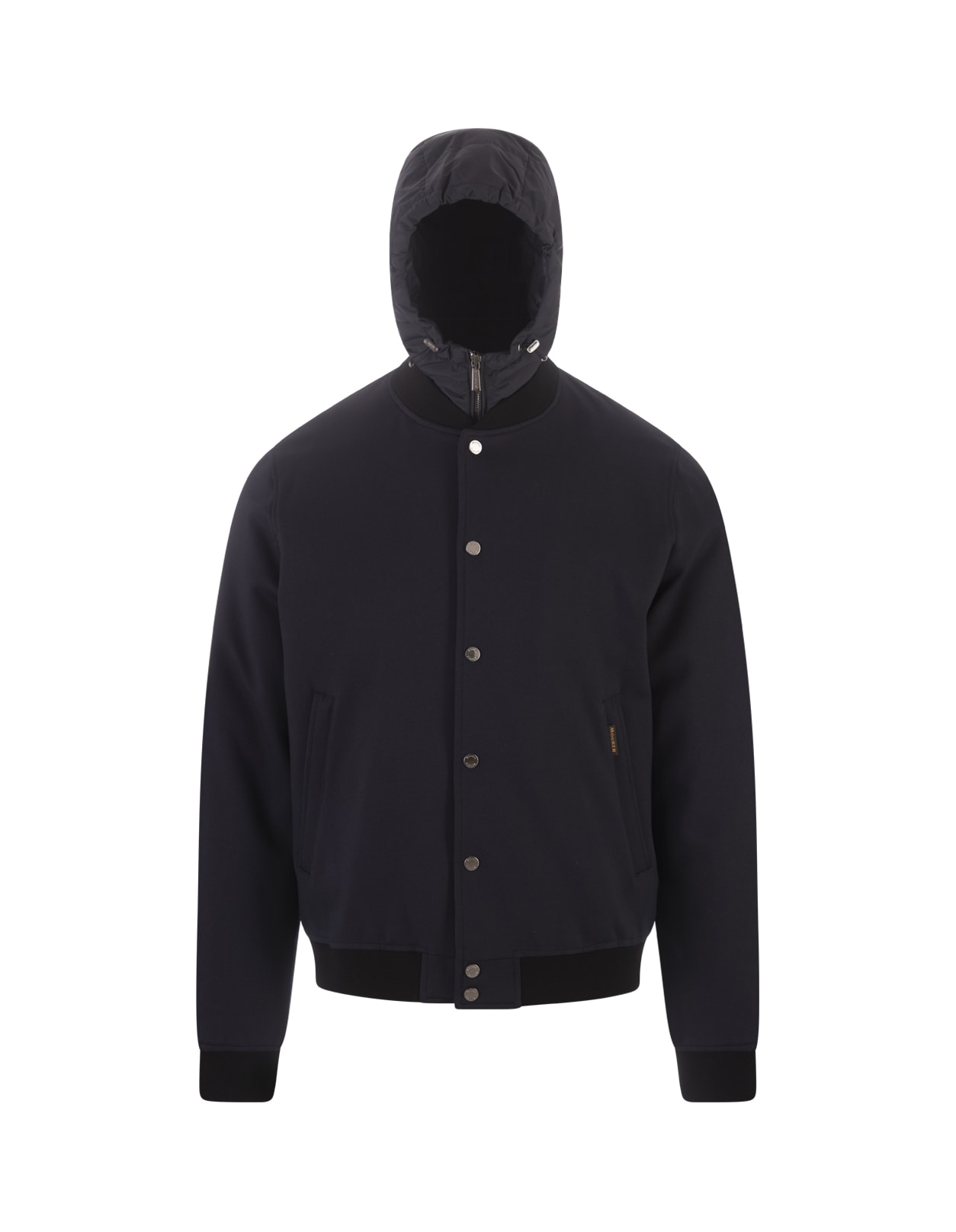 Dark Blue Callum Bomber Jacket