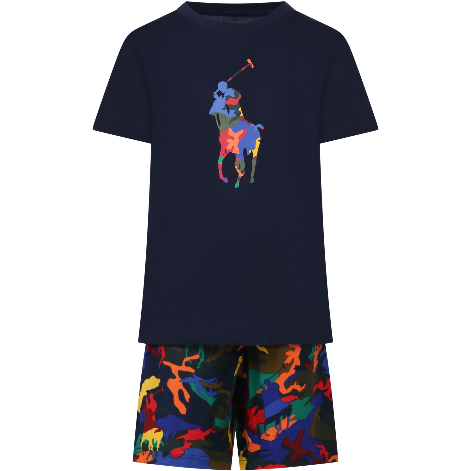 Ralph Lauren Multicolored Pajamas For Boy