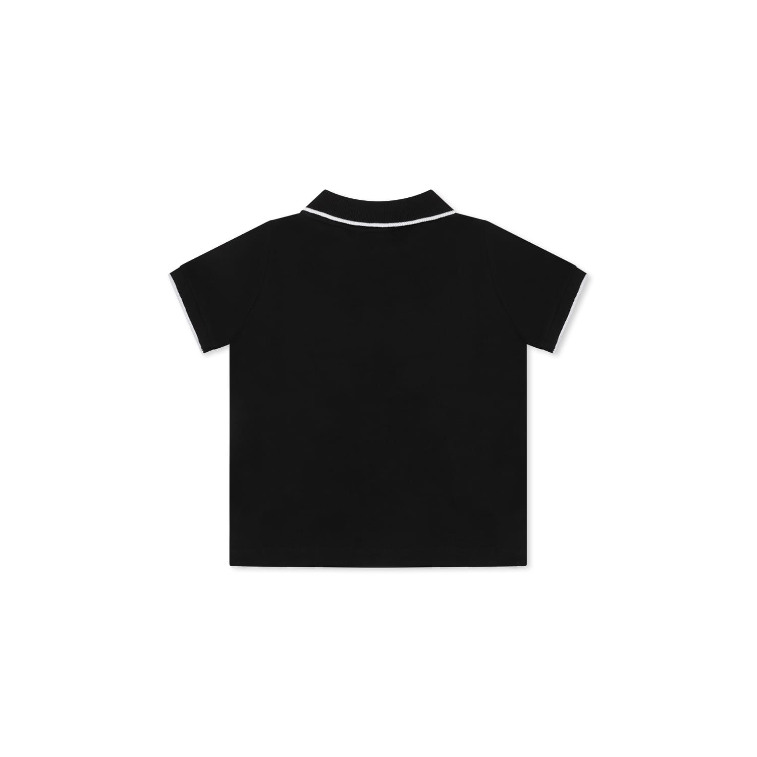Hugo Boss Baby Boys Logo Polo Shirt In Black