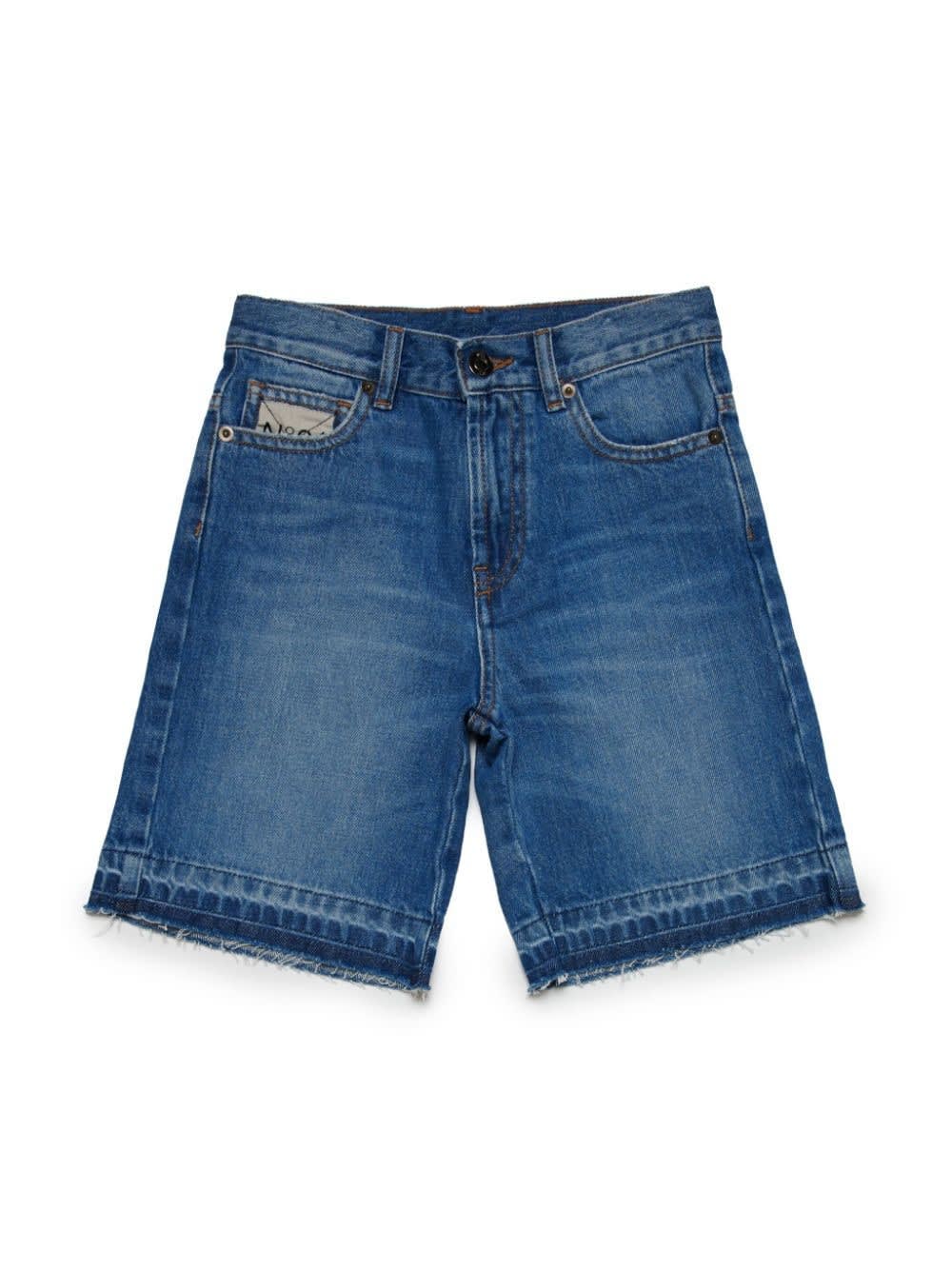N°21 Kids' Shorts Denim In Blue