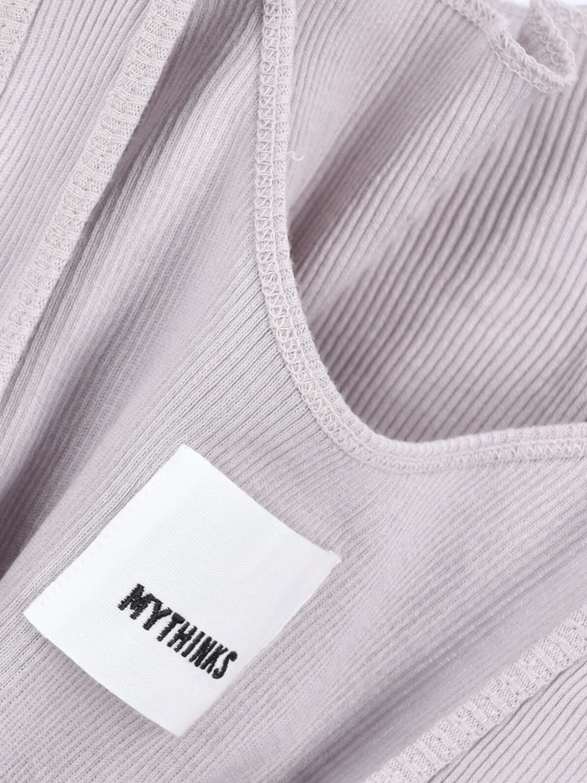 Mythinks Cotton Tank Top In Gray