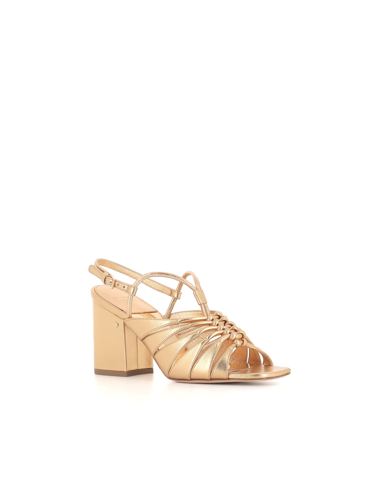 Shop Laurence Dacade Sandal Burma In Gold