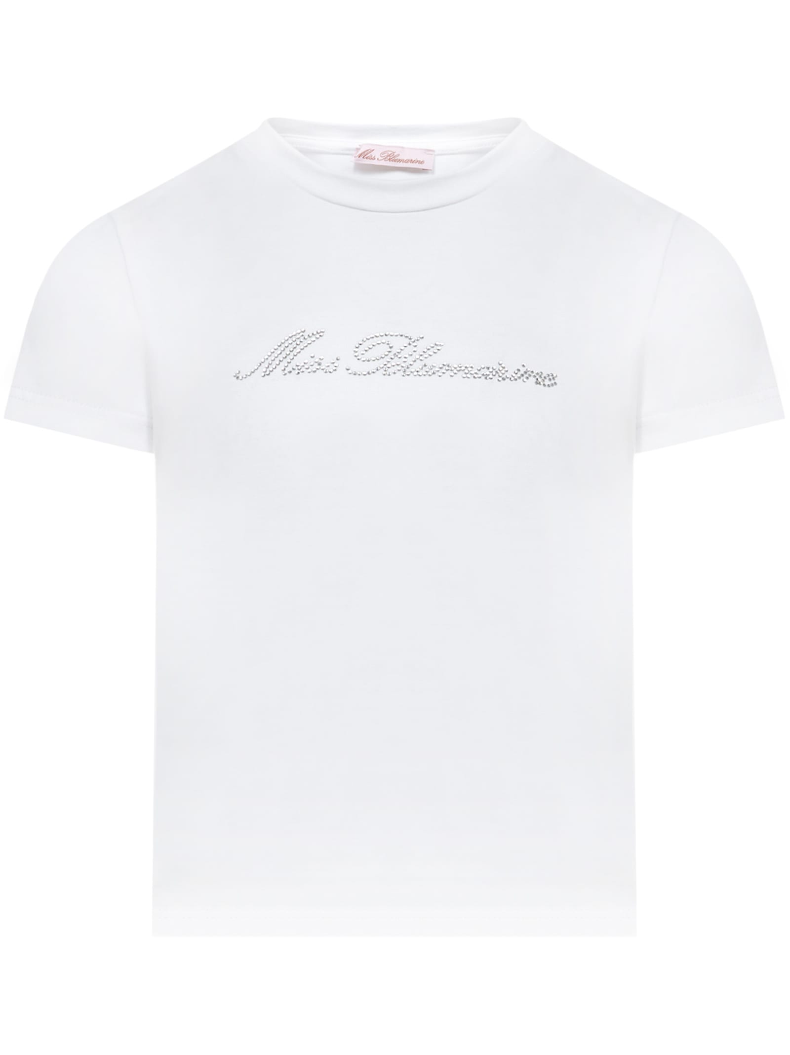 Miss Blumarine Kids' T-shirt In White