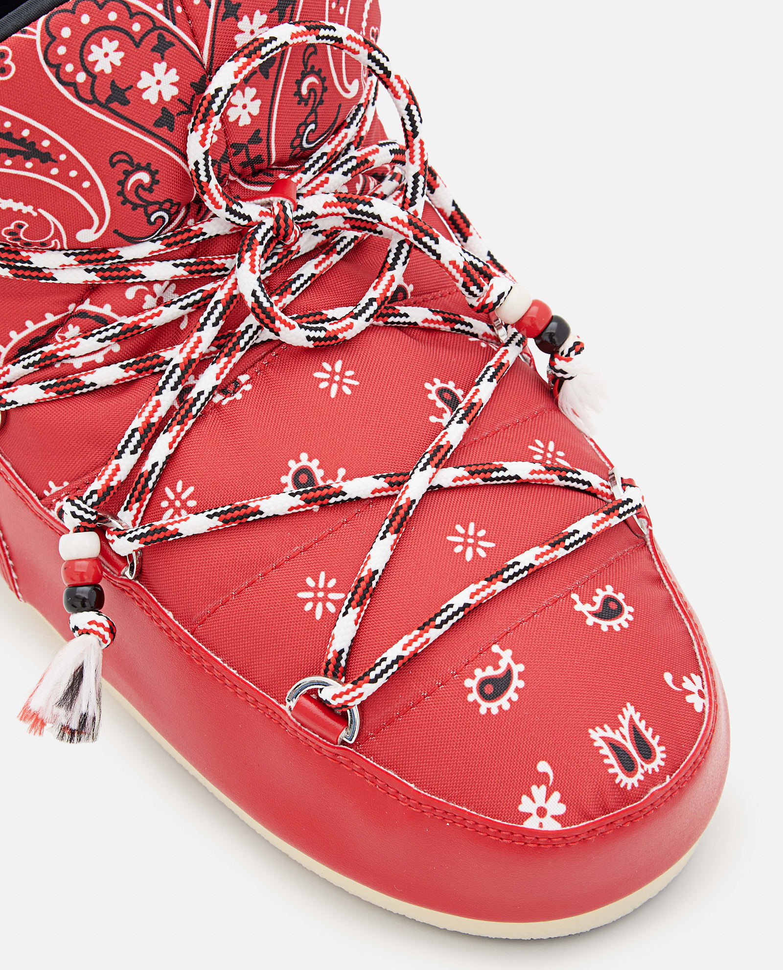 Alanui Full Moon Bandana Moonboot In Red