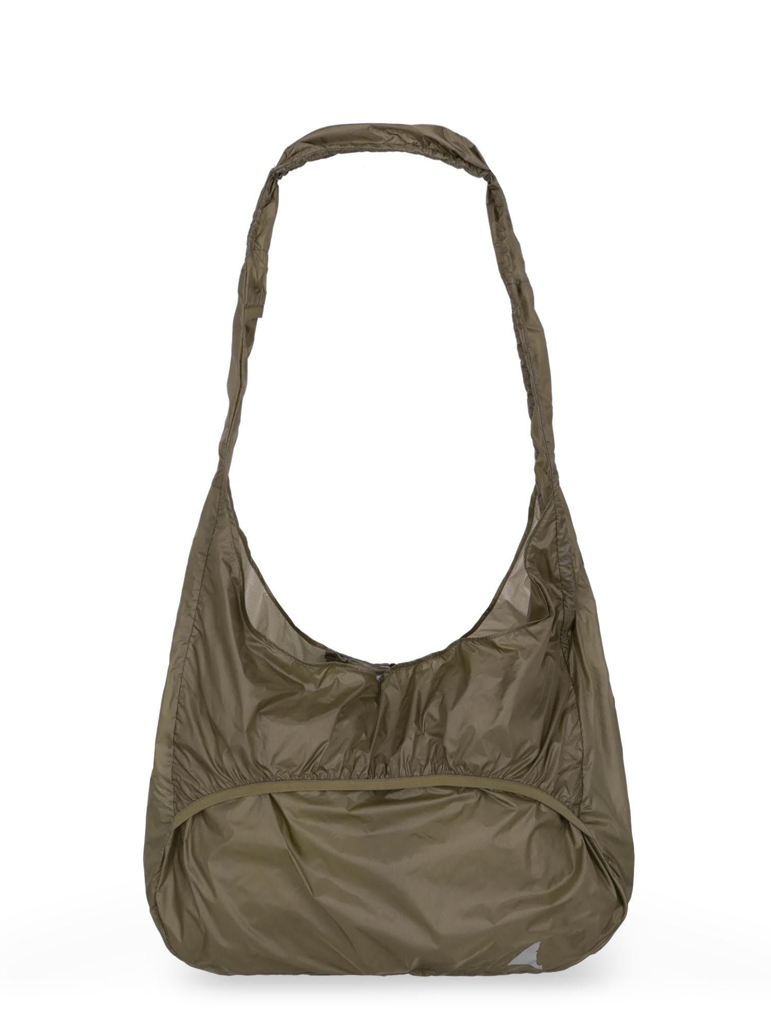Packable Nylon Knot Shoulder Bag