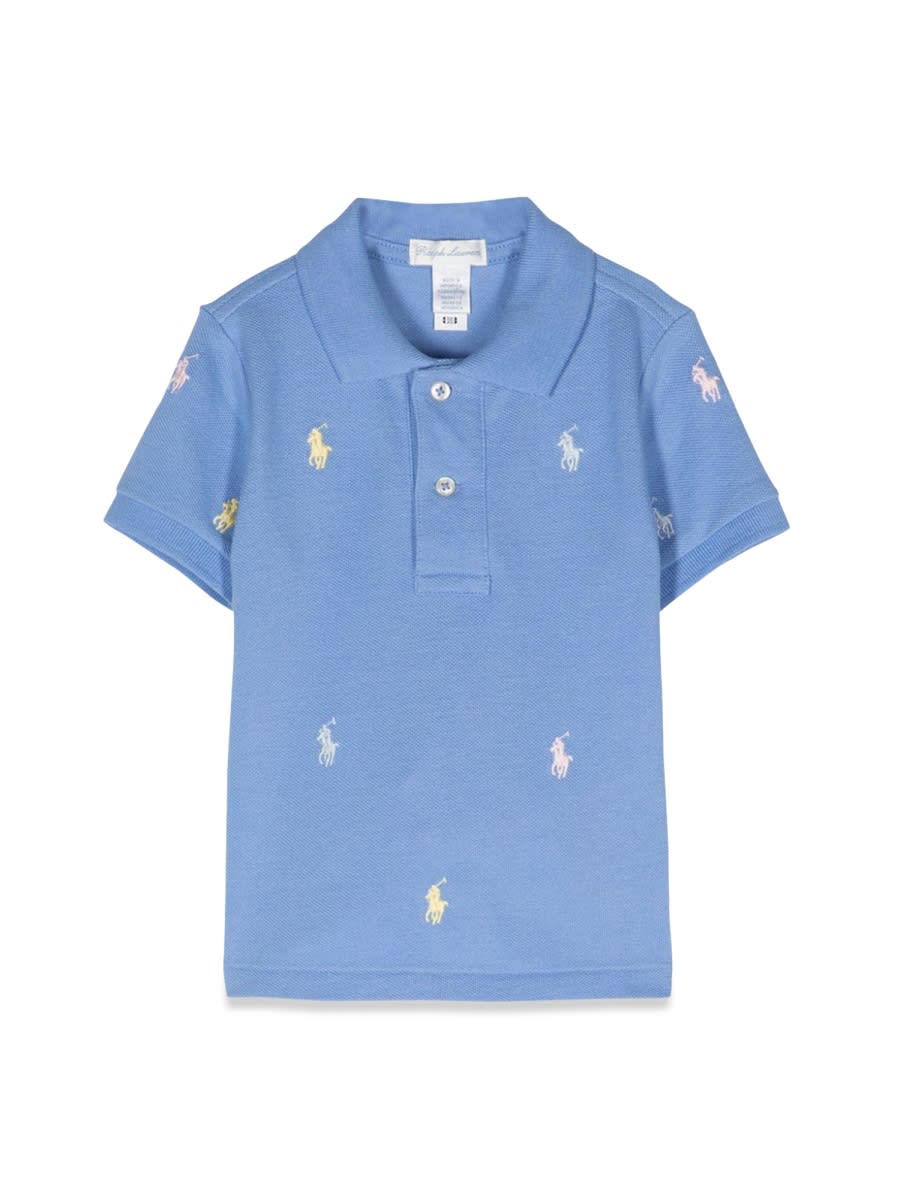 Shop Ralph Lauren Shirts-polo Shirts In Blue