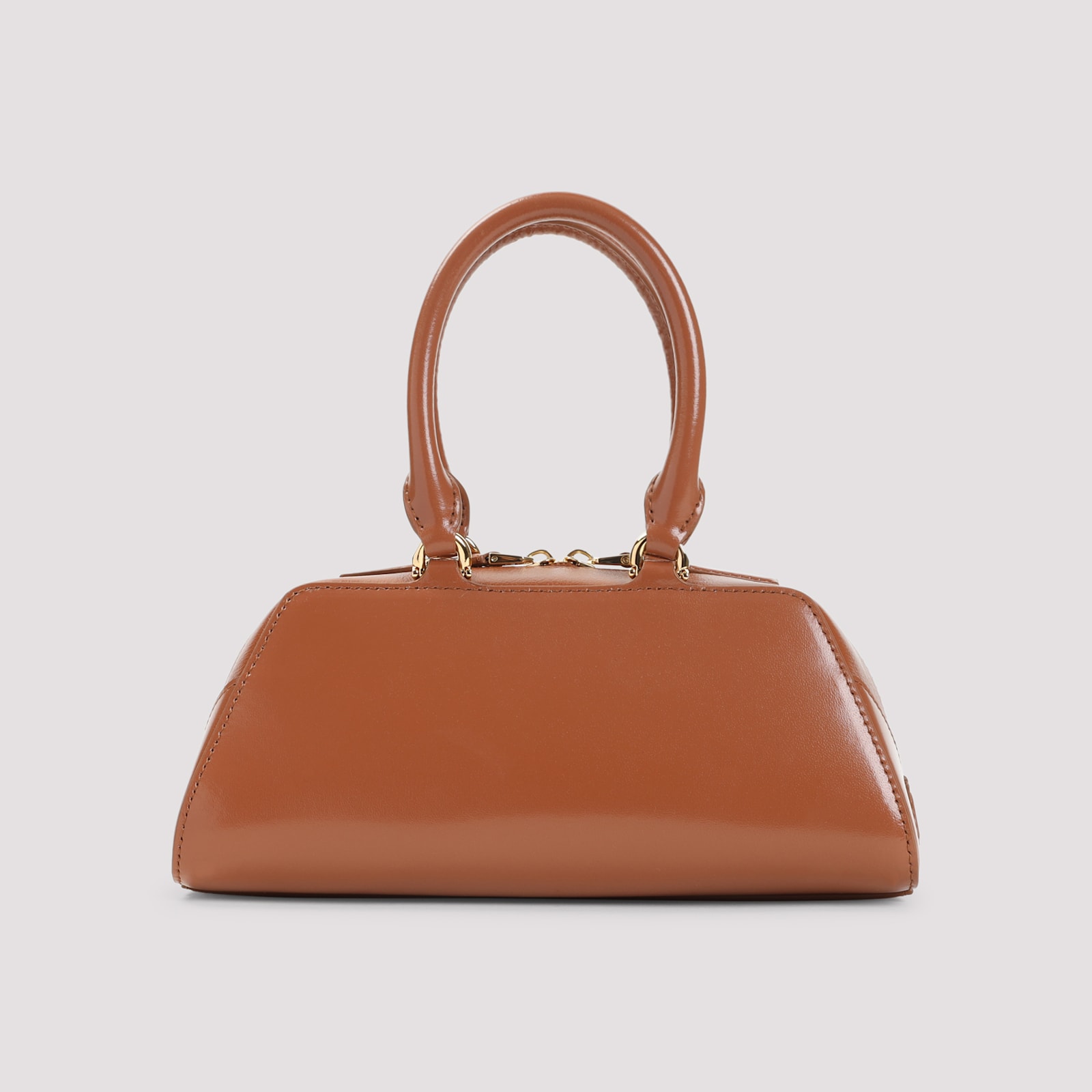 Givenchy Mini Antigona Cube East-west Zip Shoulder Bag In Brown