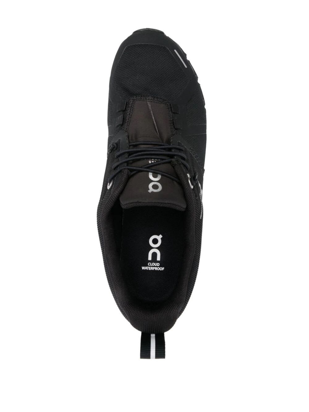 Shop On Cloud 5 Waterproof Sneakers In All Black