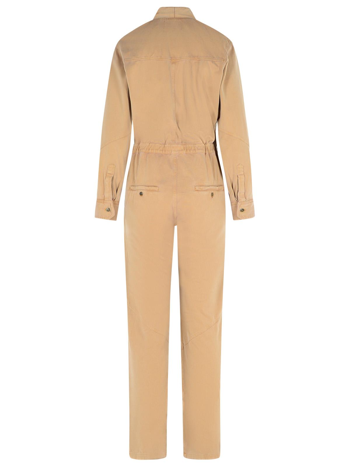 Isabel Marant Étoile Isabel Marant Etoile 'remady' Brown Cotton Jumpsuit In Brown