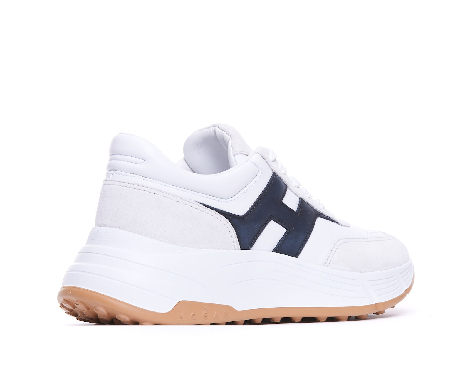 Shop Hogan Hi-fi Sneakers In White
