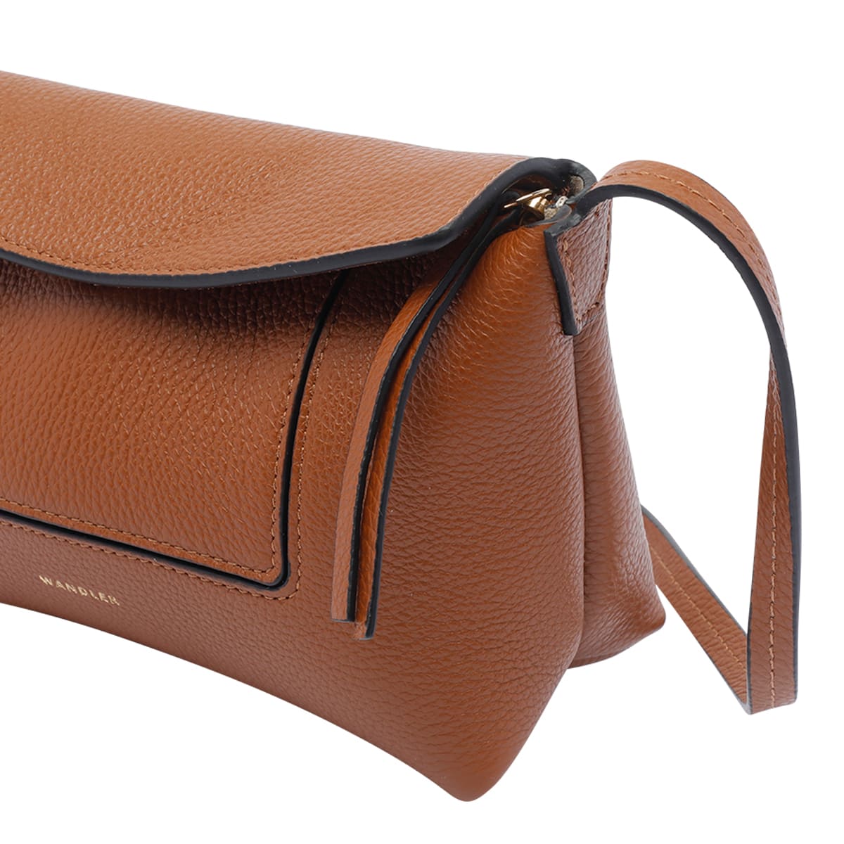 Wandler Slouch Mini Bag Adjustable Strap In Brown