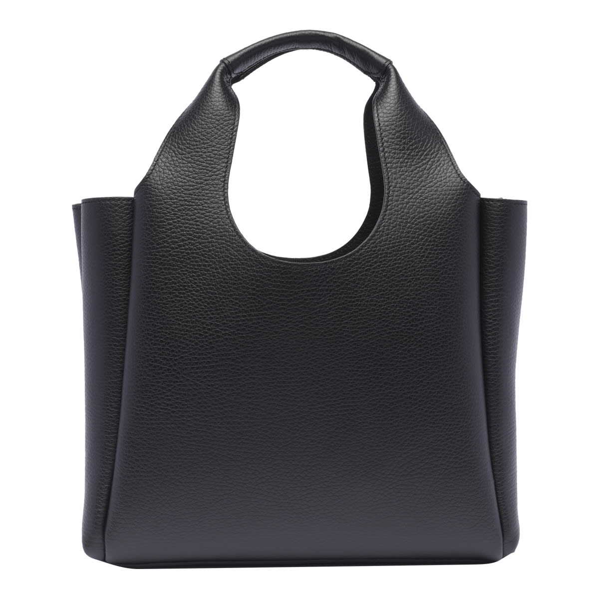 Shop Hogan Small H-bag Shopping In Black